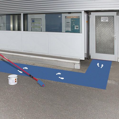 Moravia Außenmarkierfarbe, Inhalt 5 l, verkehrsblau RAL 5017