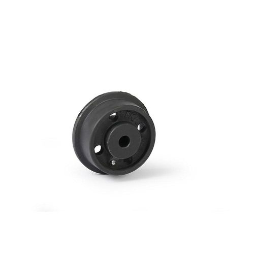 Grauguss-Rad mit Spurkranz, Gleitlager, Rad-Ø mit Spurkranz 145 mm kaiserkraft