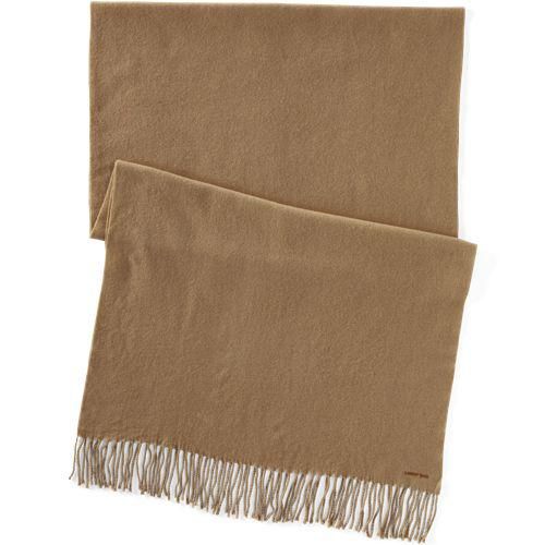 Softer Webschal, Damen,  Beige, Polyester/Polyacryl/Viskose, by Lands' End