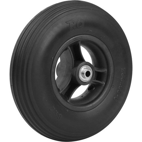 Speichenrad, mit PU-Bereifung, Rad-Ø x Breite 200 x 50 mm, ab 4 Stk kaiserkraft