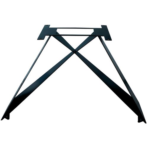 Tischbein SIT, schwarz, B:119cm H:71,4cm T:56cm, Tischbeine, Tischbein, Cross Base