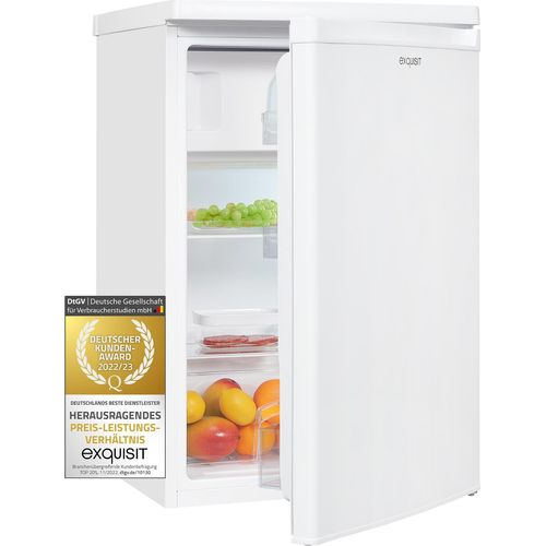 Exquisit Kühlschrank KS16-4-E-040E weiss | 109 l Nutzinhalt | Weiß