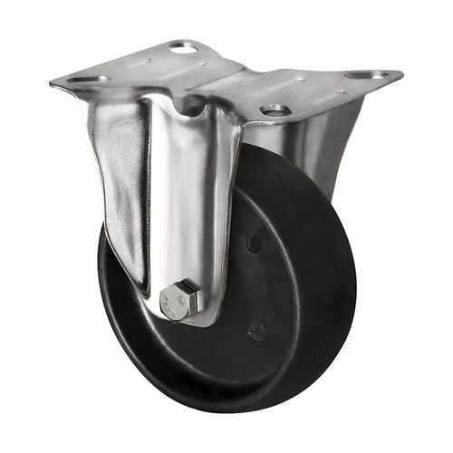 Polyamid-Rad mit Fiberglas, Rad-Ø x Breite 125 x 40 mm, ab 2 Stk, Bockrolle kaiserkraft