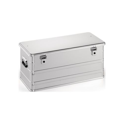Aluminiumbox L782xB385xH367mm 91 l mit Klapphebelverschlssen mit Bohrungen