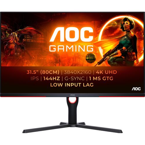AOC Gaming U32G3X/BK - LED-Monitor - Gaming - 81.3 cm (32")