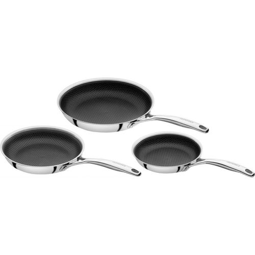Henckels by Zwilling Pfannenset Paradigm , Metall , 3-teilig , rund , Kochen, Pfannen, Pfannensets