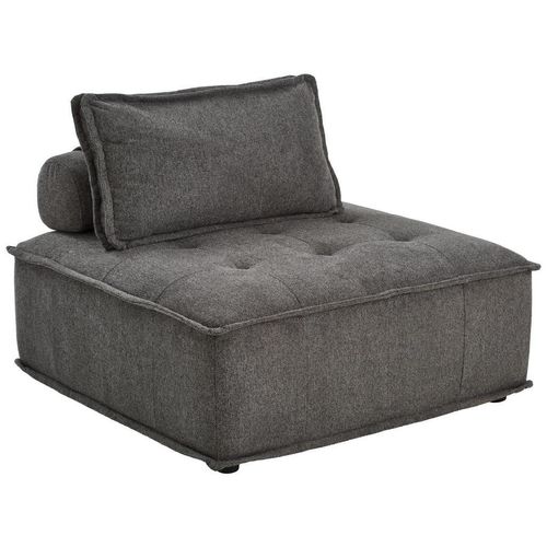 Livetastic Sessel , Dunkelgrau , Textil , Füllung: Schaumstoff , 90x50x90 cm , Wohnzimmer, Sessel, Polstersessel