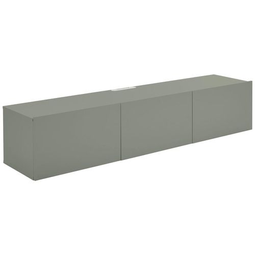 Hom`in Lowboard , Grün , Holzwerkstoff , 180x36.7x42 cm , Wohnzimmer, Wohnwände, Lowboards