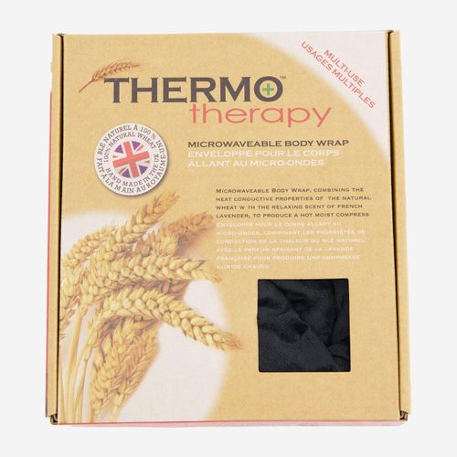 Schwarzer mikrowellengeeigneter Körperwickel