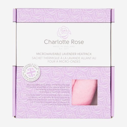 Rosafarbener mikrowellengeeigneter Körperwickel