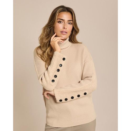 Pullover mit mercerisierter Wolle