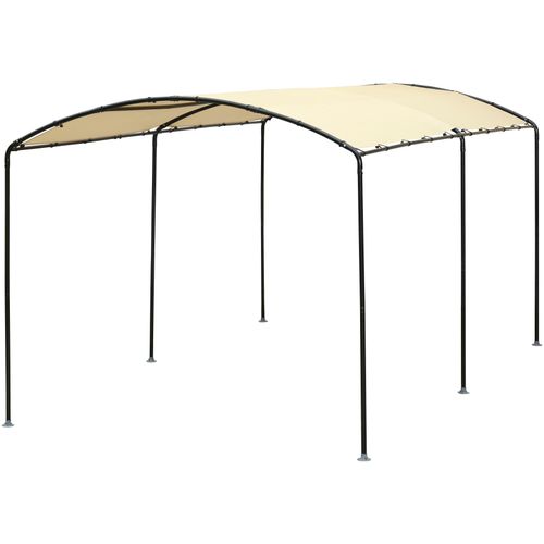 Pavillon SHELTERLOGIC, beige, B/H/T: 240cm, Pavillons, Stahlgestell mit UV-beständiger Polyethylen-Plane