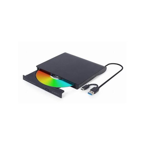 Gembird DVD-USB-031 - Extern - DVD-RW (Brenner) - USB 3.1 Gen 1 - Schwarz