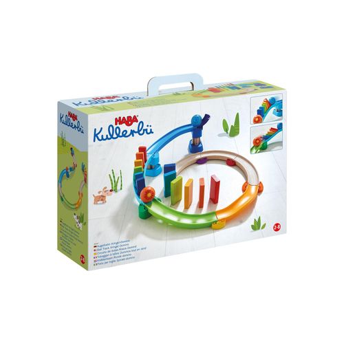 HABA Unisex Kugelbahn Kullerbü – Kugelbahn Kringel-Domino 1er Pack