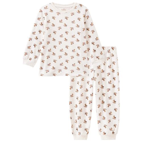 Baby Schlafanzug mit Allover-Print
