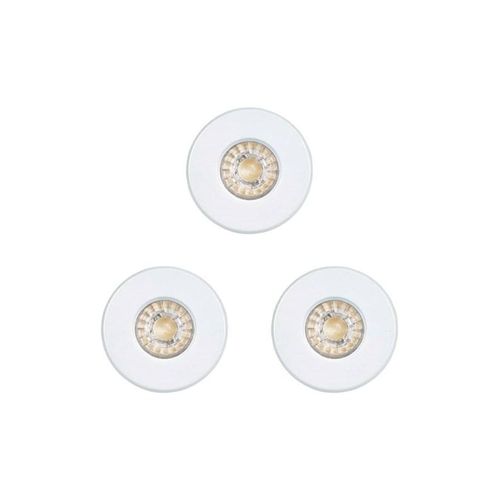 EGLO IGOA EINGEBAUT. SET IP44/IP20 3X3.3W Ø85 WEISS