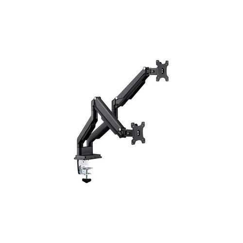 InLine mounting kit - for 2 LCD displays - black