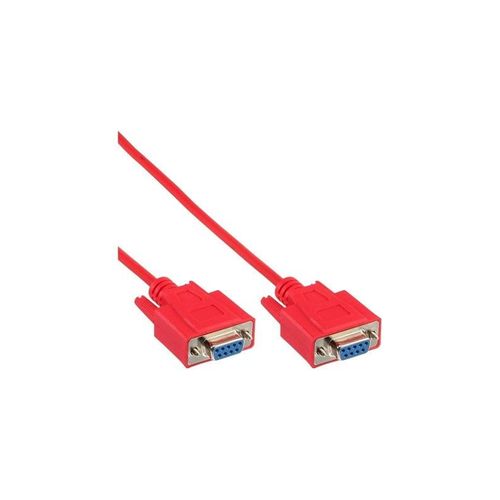 InLine - null modem cable - DB-9 to DB-9 - 3 m