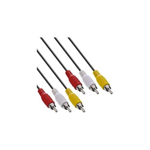 InLine video / audio cable - composite video / audio - 2 m