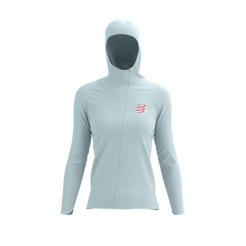 Compressport Damen Hurricane Waterproof 10/10 Jacket grau