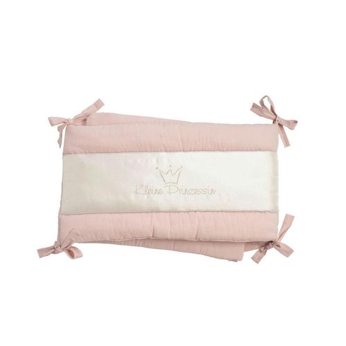 Bebe's Collection Nestchen Prinz & Prinzessin 2023 , Rosa , Textil , Füllung: Polyester , 35x190 cm , Oeko-Tex® Standard 100 , schadstoffgeprüft,