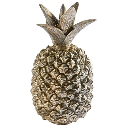 Ambia Home Dekoananas , Gold , Kunststoff , 28 cm , zum Stellen , Dekoration, Skulpturen & Dekoobjekte, Dekoobjekte