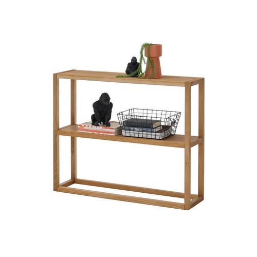 Mid.you Konsolentisch , Natur , Holz , Eiche , massiv , 26x80x99 cm , Wohnzimmer, Wohnzimmertische, Konsolentische