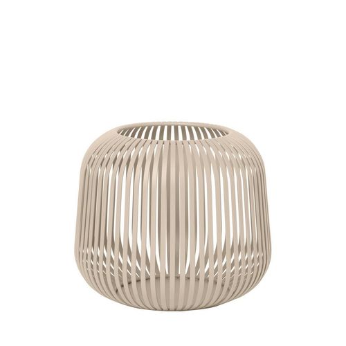 Blomus Laterne Lito , Beige , Metall , oval , 17 cm , Dekoration, Windlichter & Laternen, Laternen