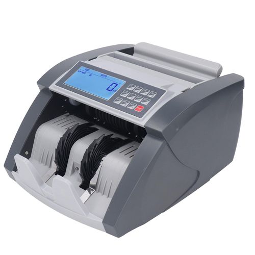 Geldzählmaschine LCD-Display Banknote Geldzähler mit UV MG IR MT DD Falschgelderkennung EU Stecker 220V 50HZ