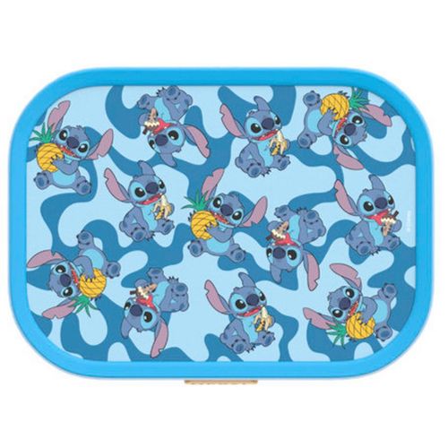 Mepal Brotzeitbox Campus , Blau, Gelb, Hellblau , 17.8x13.2x6.1 cm , Küchenzubehör, Vorratsbehälter, Brotdosen