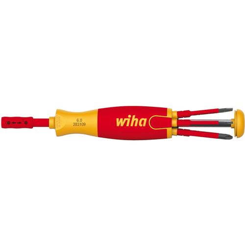 Wiha Schraubendreher Schraubendreher mit Bit Magazin LiftUp electric