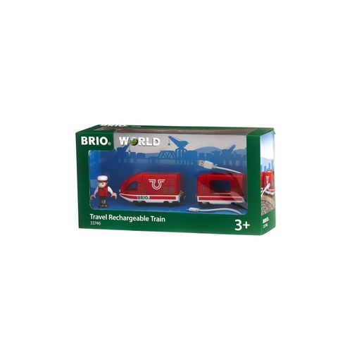 BRIO Spiel BRIO World - Roter Akku-Reisezug