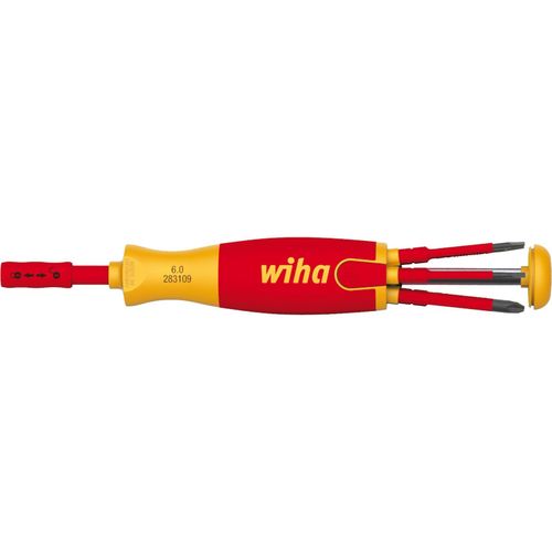 Wiha Schraubendreher Schraubendreher mit Bit Magazin LiftUp electric