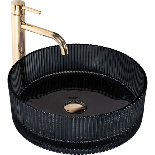 Aufsatzwaschbecken Rea Ingrid Black 36