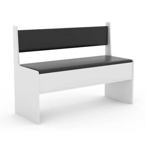 VCM Holz Eckbank Sitzbank | Bank mit Truhe für den Esstisch | Maße H. 80 x B. 110 x T. 42 cm | Esal Breite 110 cm