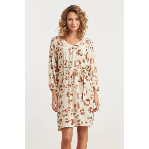 Smashed Lemon 25163 korte jurk met dierenprint-tinten |