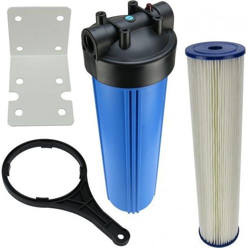 Hauswasserfilter 20 Zoll BigBlue Vorfilter Gartenfilter Brunnen + Fächerfilter