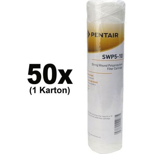 50x Pentair / Pentek SWP5P10 Sediment Wickel 10 Zoll 5 µm SWP5-10