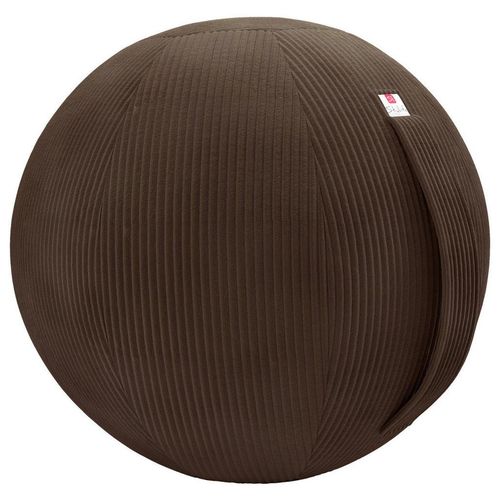 Stylife Sitzball , Braun , Textil , Füllung: Luftkern , Oeko-Tex® Standard 100 , Wohnzimmer, Hocker, Sitzsäcke