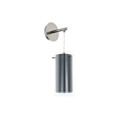 EGLO PINTO TEXTILWAND E27 GS/GRAU/KLAR