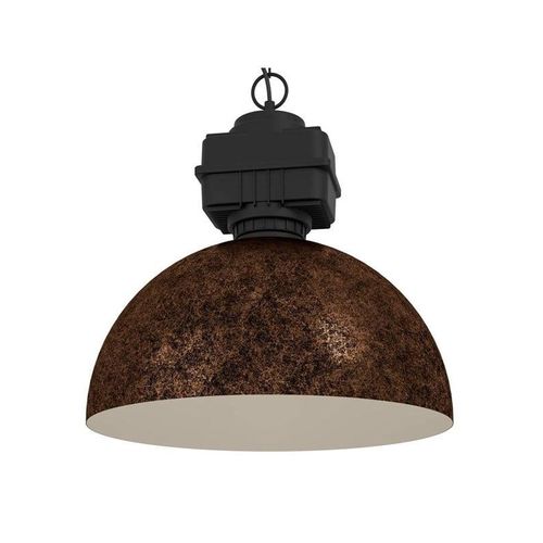 EGLO ROCKINGHAM PENDELLEUCHTE E27 ROSTBRAUN/SCHWARZ