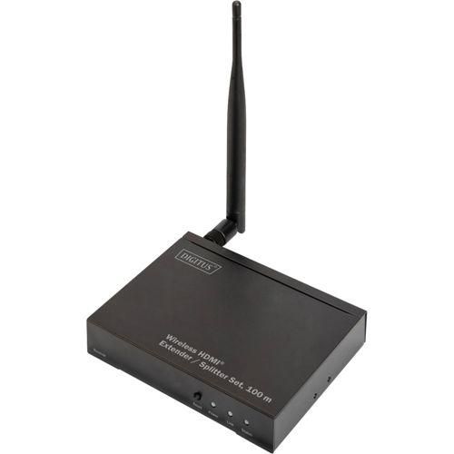DIGITUS Wireless HDMI Extender Receiver 100m Splitter Set