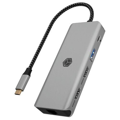 ICY BOX IB-DK4012-CPD 9-in-1 mobile DockingStation