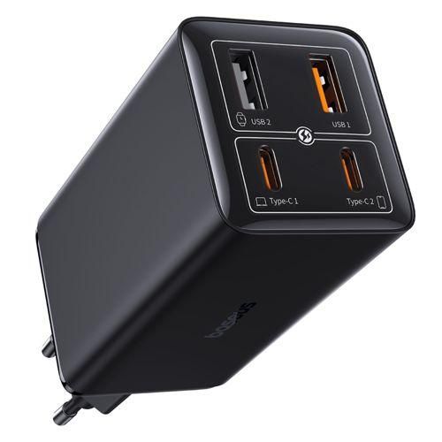 Baseus GaN6 Pro 100W EU Inkl. Ladekabel 1m Schwarz Image