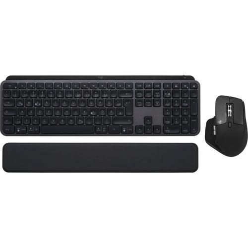 Logitech MX Keys S Combo QWERTZ Tastatur-und-Maus-Set