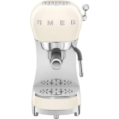 SMEG ECF02CREU Siebträgermaschine creme