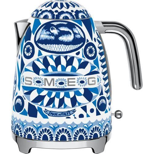 SMEG KLF03DGBEU Dolce&Gabbana Wasserkocher blu mediterraneo