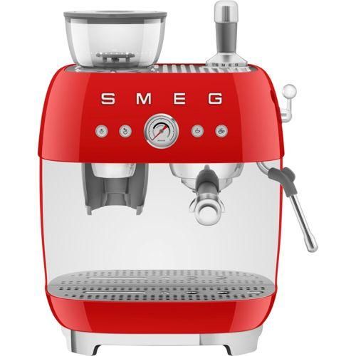 SMEG EGF03RDEU Siebträgermaschine rot