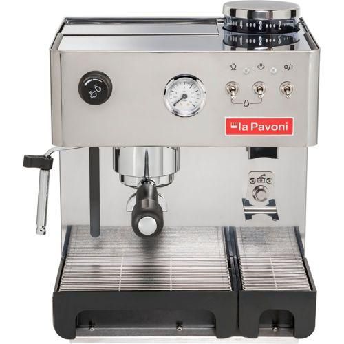 La Pavoni New Domus bar Siebträgermaschine Edelstahl