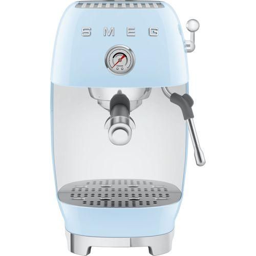 SMEG ECF03PBEU Premium Siebträgermaschine Pastellblau